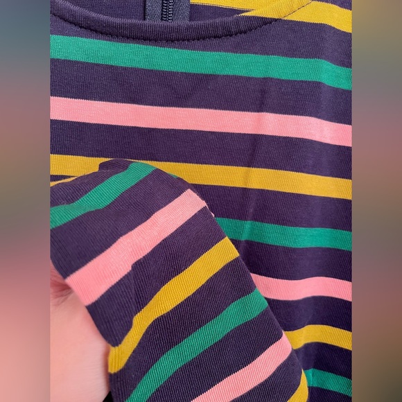 J. Crew Long-sleeve Striped Dress Size 0 - Picture 4 of 5